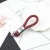 Import 2019 Brand New Braided Leather Strap Keychain Multi Colors Horseshoe Buckle Key Fob Car Logo Keychain from China