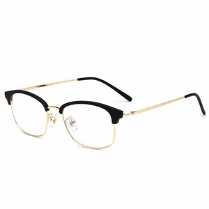 2019 high quality designer blue light blocking frames metal eyewear TR90  anti blue ray glasses for women