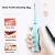Import 2019 New Updated Ultrasonic Personal Electric Oral Care Dental Water Flosser Tooth Cleaner with Light from China