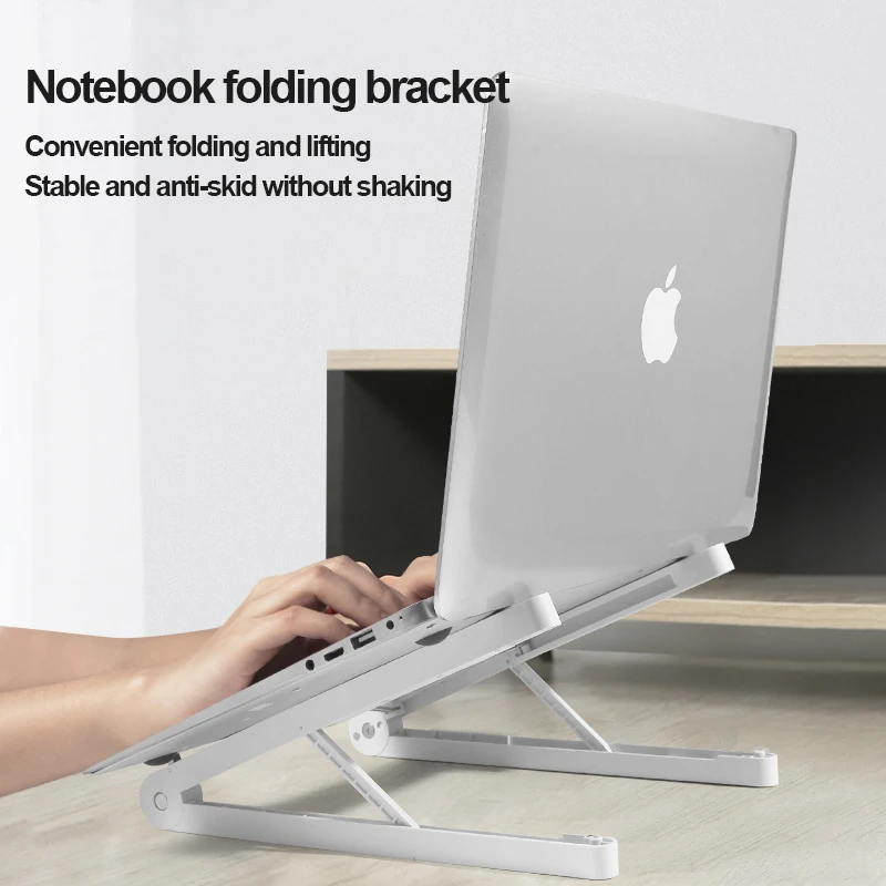 2020 adjustable aluminum desktop flexible foldable bed table portable Laptop Stand
