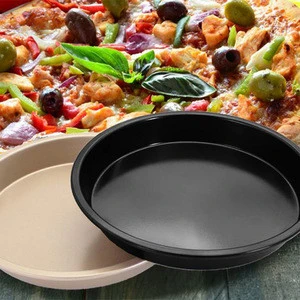 2020 Amazon nonstick baking pan round baking tray mesh pan for sale