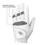 2020 Customized logo high quality left or right hand leather Sports golf gloves