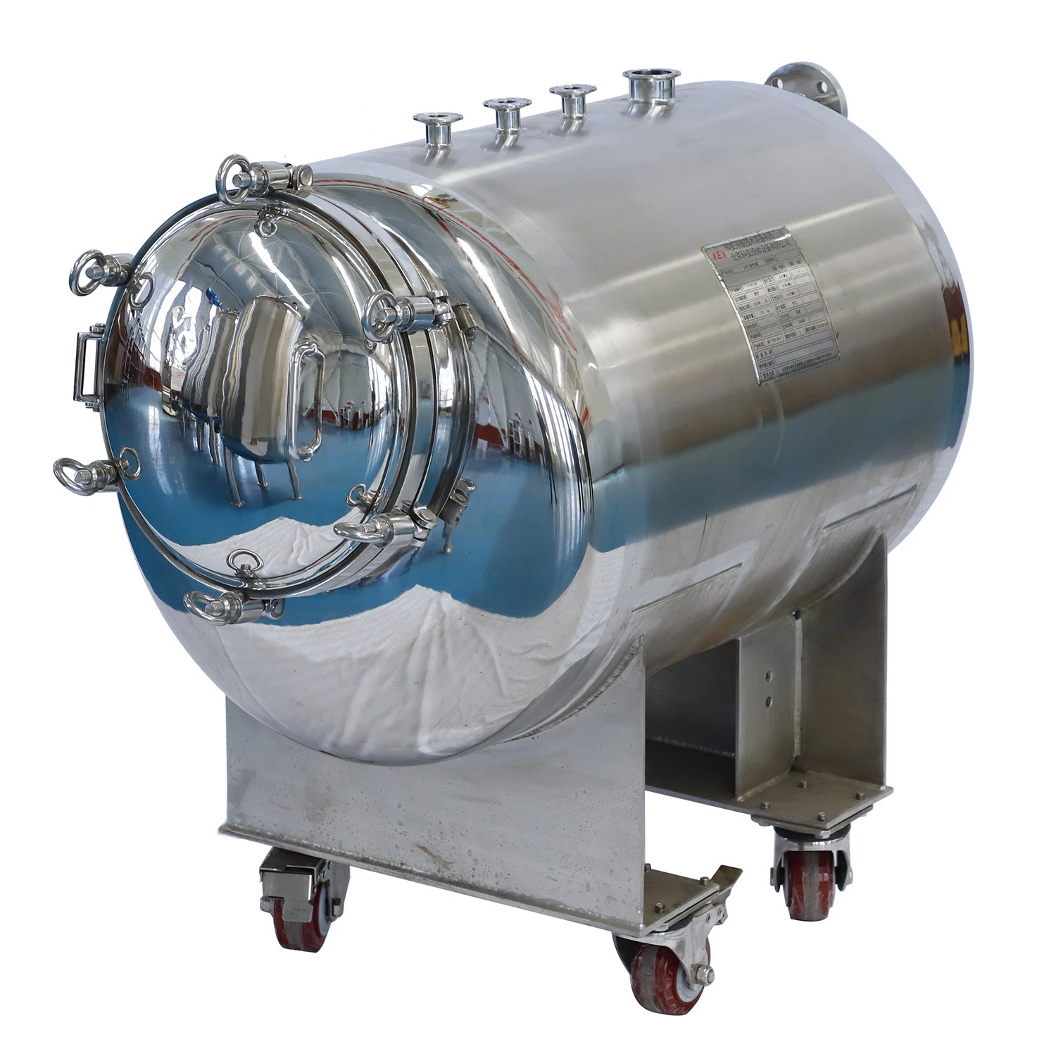 2020-KEAN 2000L Hot Sale horizontal type  Vacuum Mixing Pressure  Storage Tank From China