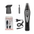 Import 2020 Nose &amp; Ear Trimmer Haohan brand 2 in 1 Nose Hair Beard Eyebrow Rechargeable Electric Nose Trimmer Ear Shaver from China