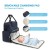 Import 2020 OEM/ODM CE/CPC hot sales fashion waterproof shoulder  travel maternity nappy  diaper baby mom Mommy diaper bag  backpack from China