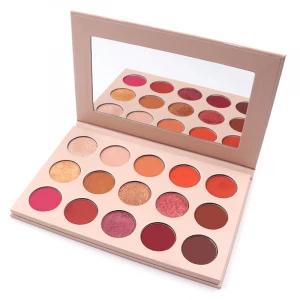2020 press pigment palettes 15 color powder Multi Color Make-up Natural Eyeshadow Palette