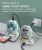Import 2020 promotion gifts 10000mah cartoon B.cat space capsule power bank with breathing lamp and dual usb outputs from China