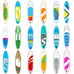 2021 New Arrival CE Stand-up Paddle Board Inflatable Sup Paddle Long Board Wide Stance With Accessorie