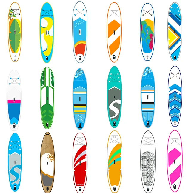 2021 New Arrival CE Stand-up Paddle Board Inflatable Sup Paddle Long Board Wide Stance With Accessorie