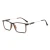 Import 2021 New Colorful Cheap eyewear High Quality Square In-Stock TR90 Optical Frames Eyeglasses Frames Reading Glasses from China