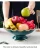 Import 2021 New Creative Christmas Tree Ceramic Fruit Plate High Base Household Fruit Bowl from China