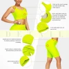 2021 New Design High Quality Custom Logo Abdominal Compression Yoga Pants Women Sports Suits
