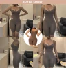 2021 wholesale private label slimming full tummy control butt lifter fajas body shapers women shapewear