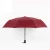 21inch auto open and close 3 fold black metal frame promotion  umbrella