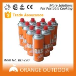 220g portable butane gas stove gas fuel