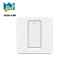 220v Eu Smart 1 Gang Phone Wifi Wireless Control Light Tuya Zigbee Wall Switch