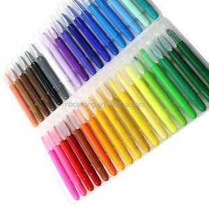 24 Colors Gel Crayons, Washable Twistable Non-Toxic Gel Crayons Set for Toddlers Kids and Students, Ideal for Paper