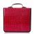 Import 240 capacity cd tote bag pu red crocodile skin zipper portable wallet storage cd case from China