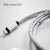 Import 2.4A Quick Charger Nylon Braided Metal Micro USB Smart Magnetic Charging Data Cable For iPhone/Android from China
