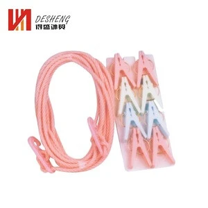 24Pcs New Material Plastic Clothes Peg With Hook