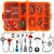 Import 257PCS Fishing Accessories Tackle Kit Including Jig Hooks Bullet Bass Casting fishing weights sinkers Swivels Snaps from China
