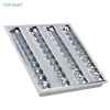 2x2 600x600 T5 Grille Louver fitting light for recessed T5 fluorescent lamp with 0.3mm thickness steel