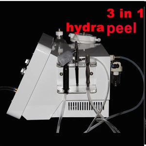 3 in 1 oxygen spray jet peel system wet/dry microdermabrasion machine