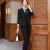 Import 3 Pieces Set Vest Blazer Jacket and Trouser Office Lady Formal Business Work Career Wear Red Black Uniform S-5XL Pants Suits from China