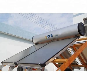 300L Flat Solar Water Heater System Price  For Home Use