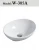 Import 305A Ceramic Porcelain Bathroom Wash Basin Table Top Basin Bathroom Sink from China