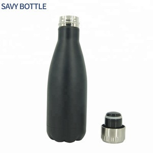 Buy 350ml Cola Shape Double Wall Stainless Steel Flask Insulated Vacuum ...
