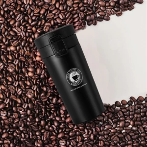 380ml Stainless Steel Insulated Coffee Thermos Travel Mug Tumbler Cup wholesales double walled car thermos mugs with lid