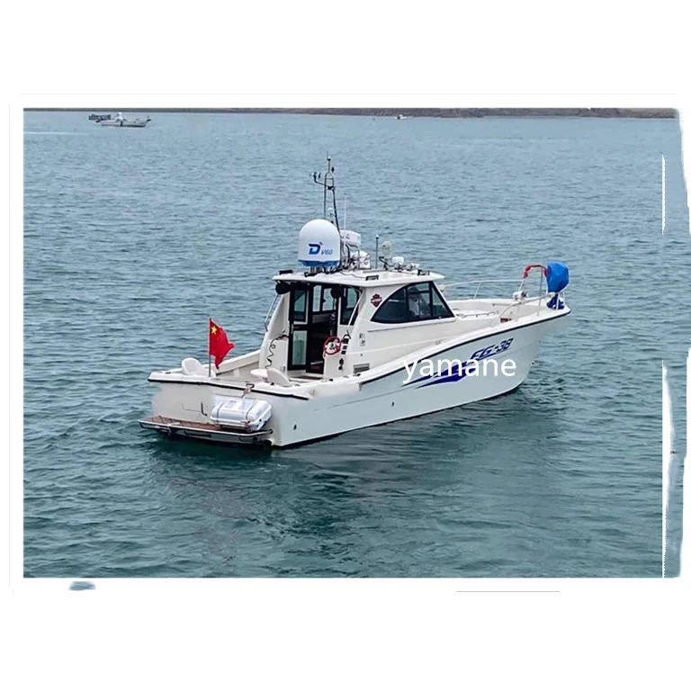 38ft fiberglass panga tourlst passenger ferry fishing boat with full caropy