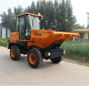 3Ton dumper truck With ROPS or enclosed cabin