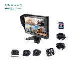4 channel  AHD CVBS DVR kit vehicle camera Truck  CCTV  camera Car Black box