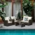 Import 4 Seater  Rattan Outdoor Garden Patio Sofa Factory Price 41.9193 from USA