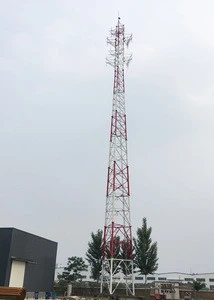 40meters Three-Tube Telecom Steel Tower