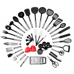 42 sets of nylon kitchenware Stainless steel kitchen gadgets kitchen accessories