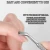 Import 420 Stainless Steel Double Head Horseshoe Cuticle Pusher Gel Nail Polish Remover Tool Silver Dead Skin Nail Cuticle Cleaner from China