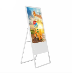 43 49 55 inch Standing Interactive Ad Player Touch Screen Display Vertical And Ultra-Thin Advertising Machine