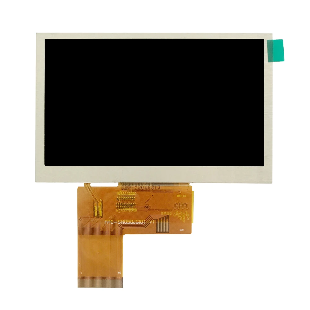 4.3 Inch Wide TFT 40 Pin RGB High Brightness 500/1000 Nits 4.3 inch TFT LCD 800x480 IPS LCD Display