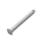 45# carbon steel nail electroplate galvanized spiral shank concrete nails angular spiral shank steel nail