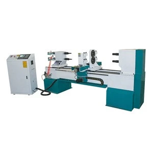 4.5kw air cooled spindle mini 3 axis mdf wood turning cnc lathe