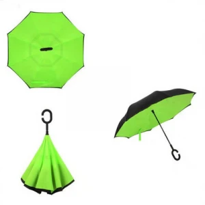 46" Colorized Manual Inversion Umbrella Stratus Reversible Umbrella Deluxe Inverted Reverse Rain Umbrella - IN STOCK NOW