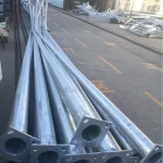 4m 6m 5m 7m 8m 9m 10m hot dip galvanized steel street pole single arm/double arm steel street pole for light China manufacture