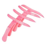 4pcs/pack Plastic Eyebrow Stencils Eye Brow Ruler Tattoo Shaping Tools Eyebrows Template Makeup Accessory Cosmetic Kit for Women