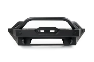 4WP Product Black Front Bumper with Midgrille Height Reinforced Bull Bar for 2021 Ford Bronco 2-4 Door