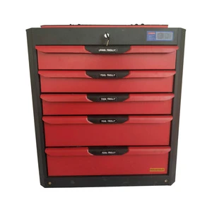 5 drawer movable tool trolley tool box roller cabinet