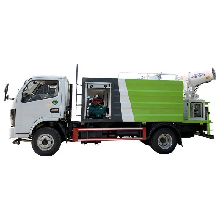 5000liters Multifunctional dust suppression truck/Mini water truck mounted disinfecting fogger machine
