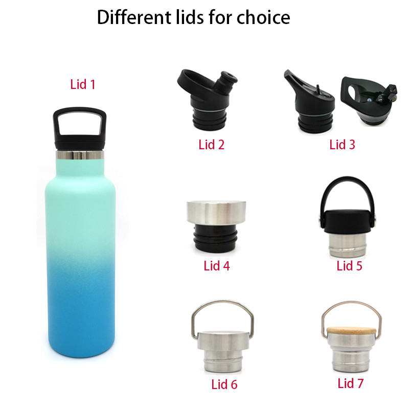 Buy 500ml Waterproof Double Wall Stainless Steel Sports Bottle Custom ...